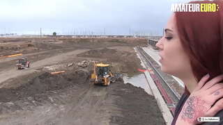 ���ា FOLLADORAS-Silvia Rubi ទទួលបានបុរសម្នាក់ពីផ្លូវនិងបានរួមភេទជាមួយគាត់