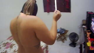 صديقتي أخت جاء لزيارتي و حصلت على ديك